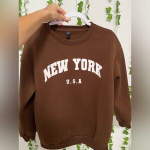 Brown Crewneck